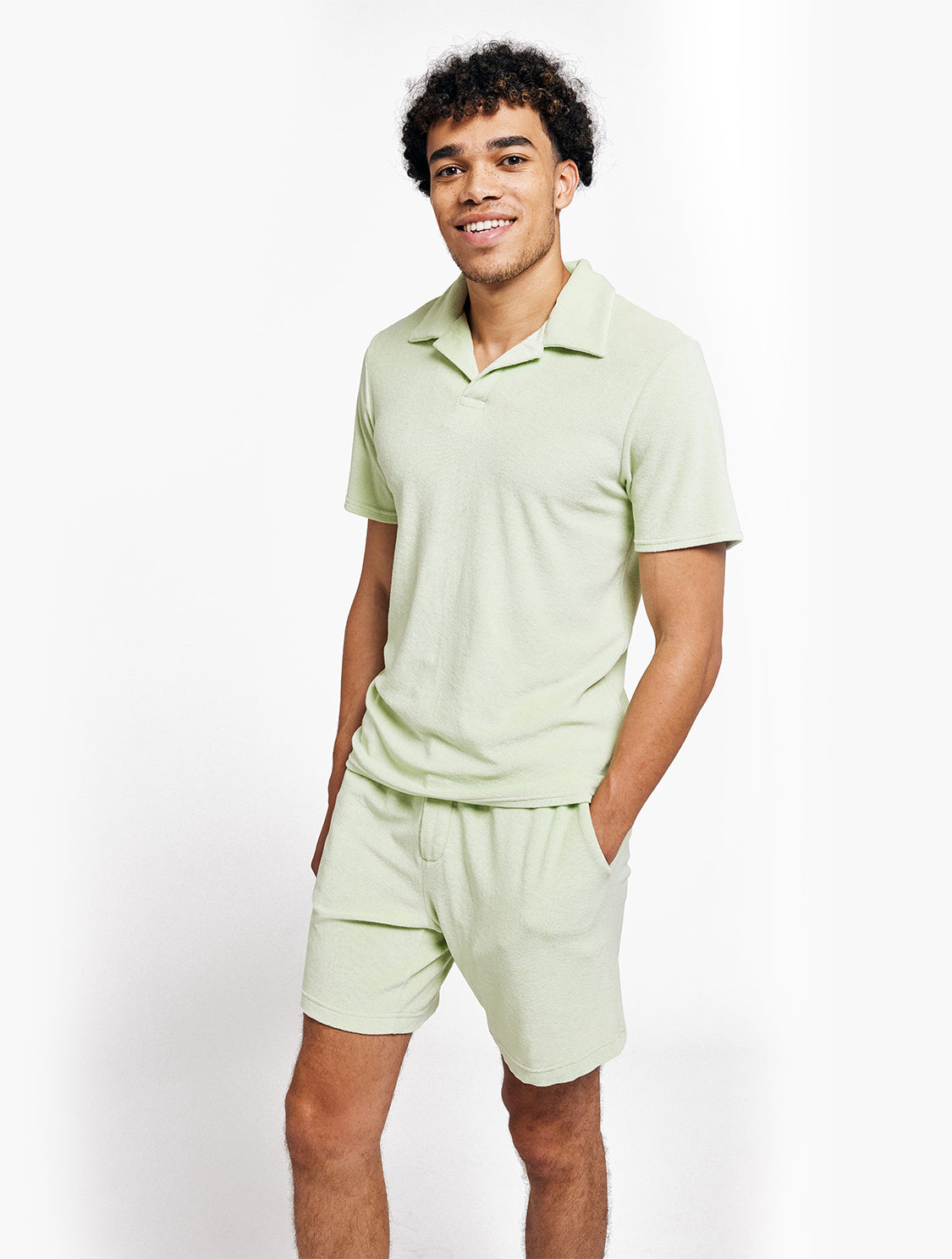 FAUSTINO TERRY COTTON POLO