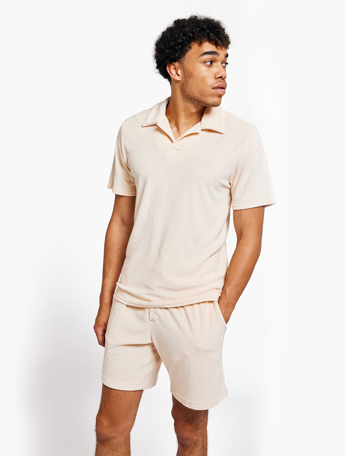 FAUSTINO TERRY COTTON POLO