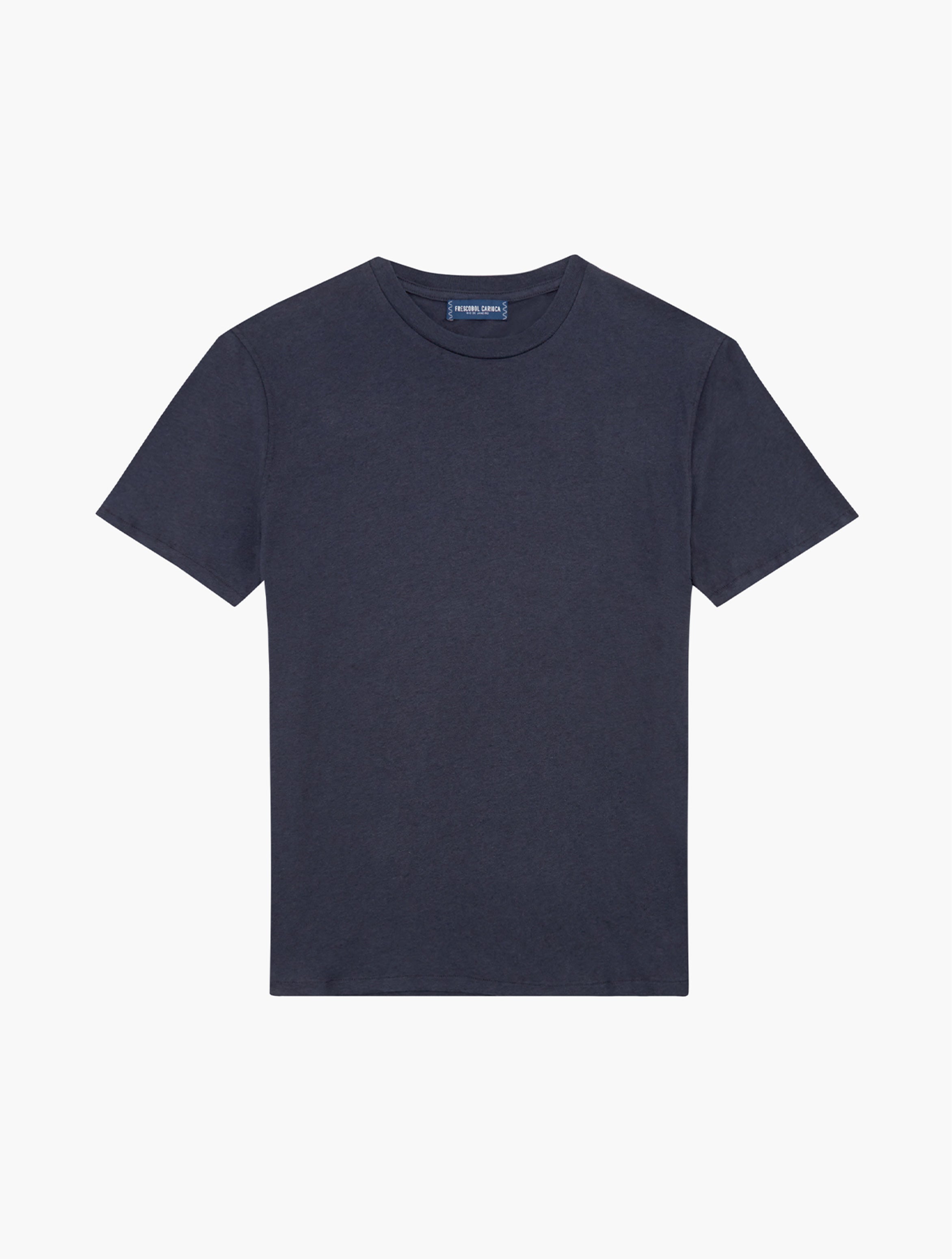 LUCIO LINEN-COTTON T-SHIRT