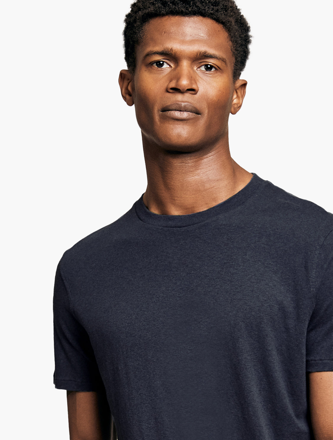 LUCIO LINEN-COTTON T-SHIRT