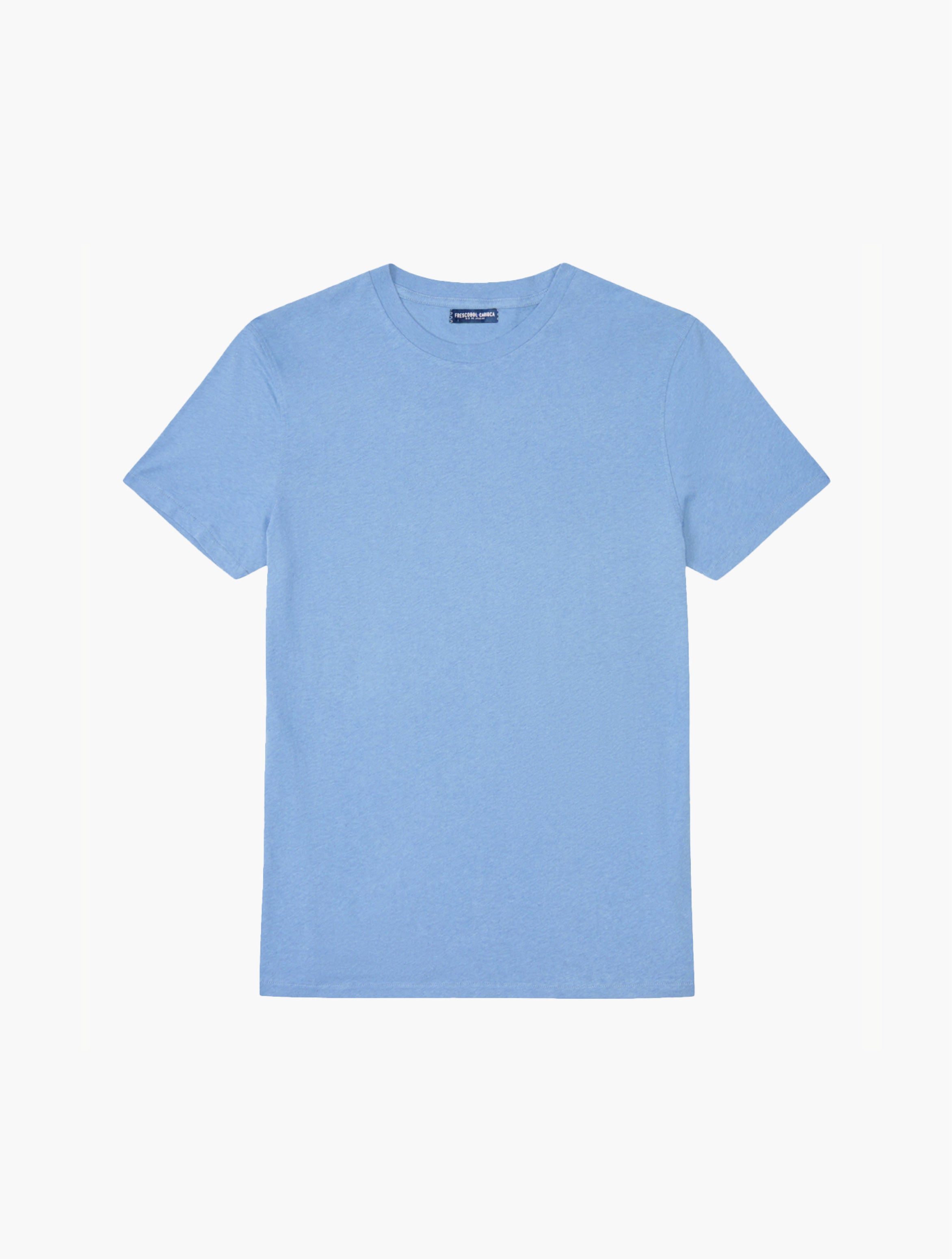 LUCIO LINEN-COTTON T-SHIRT