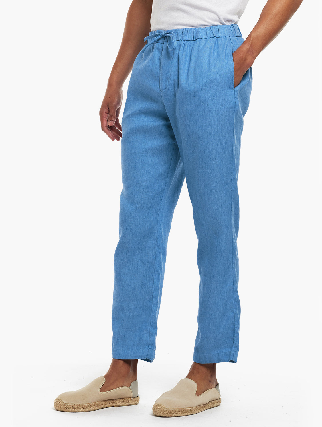 OSCAR LINEN TROUSERS