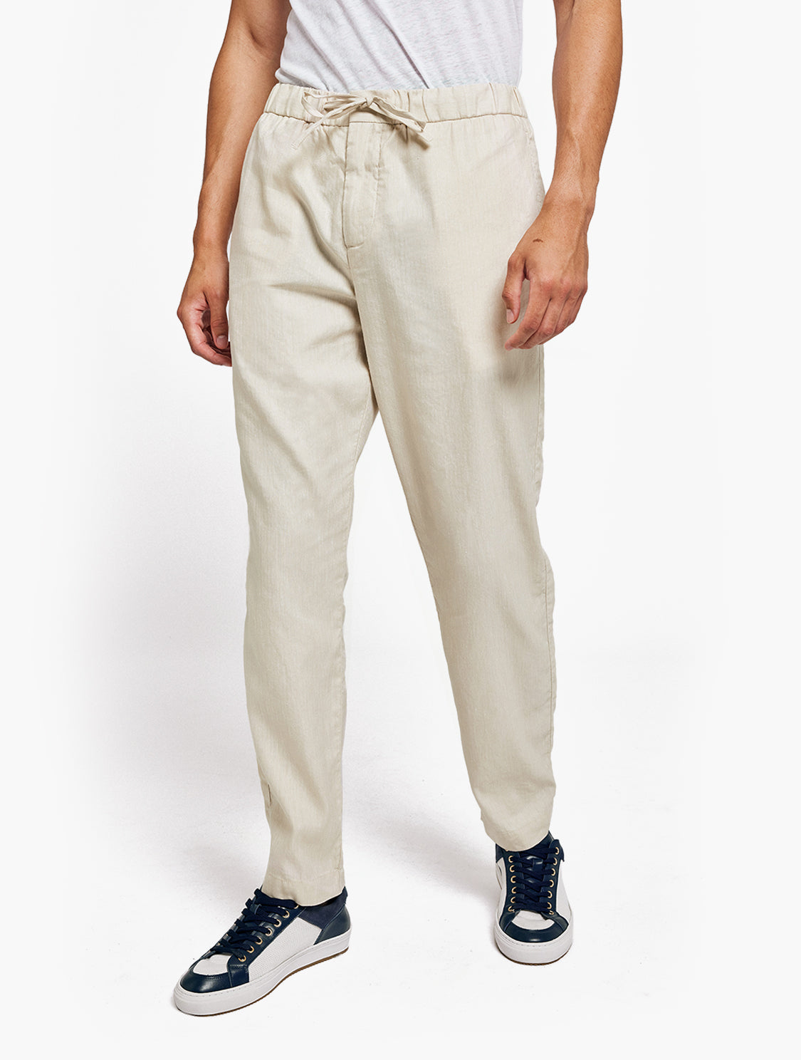 OSCAR HERRINGBONE TROUSERS