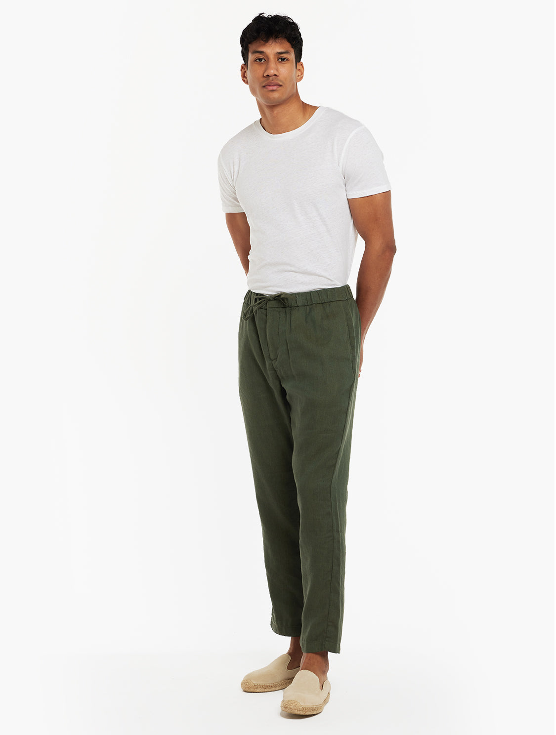 OSCAR LINEN TROUSERS